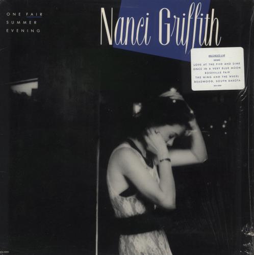 Nanci Griffith One Fair Summer Evening - Hype Stickered Shrink vinyl LP album (LP record) US NANLPON759339