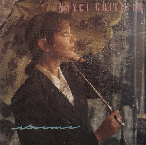 Nanci Griffith Storms vinyl LP album (LP record) UK NANLPST382189