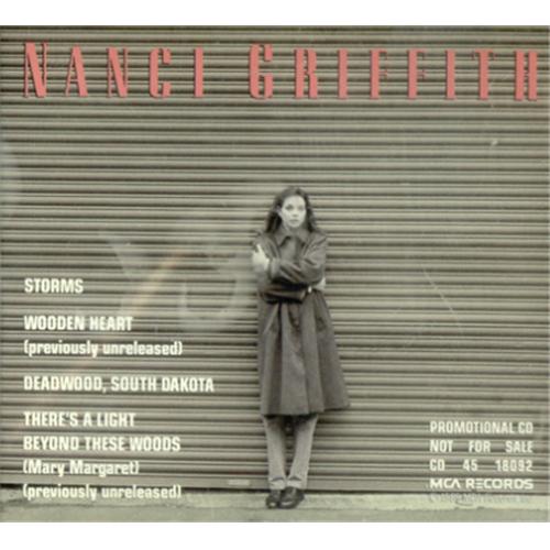 Nanci Griffith Storms US Promo CD single (CD5 / 5") (425413)