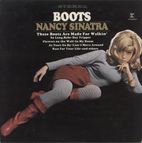Nancy Sinatra Boots vinyl LP album (LP record) Japanese NYSLPBO873470