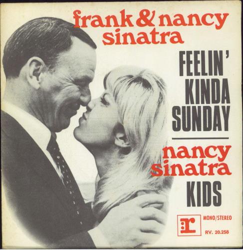 Nancy Sinatra Feelin' Kinda Sunday + Sleeve 7" vinyl single (7 inch record / 45) French NYS07FE804233