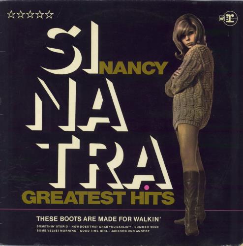 Nancy Sinatra Greatest Hits vinyl LP album (LP record) German NYSLPGR806085