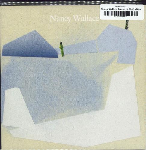 Nancy Wallace January - White Vinyl 7" vinyl single (7 inch record / 45) Dutch N6N07JA729001