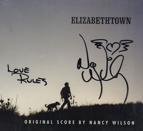 Nancy Wilson (Heart) Elizabethtown - Autographed CD album (CDLP) US NWICDEL481222