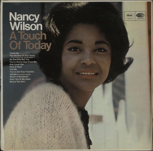 Nancy Wilson (Jazz) A Touch Of Today - 2nd vinyl LP album (LP record) UK NWLLPAT271857