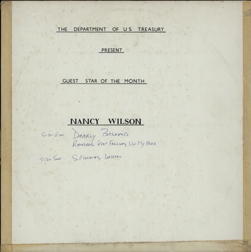 Nancy Wilson (Jazz) Guest Star 12" vinyl single (12 inch record / Maxi-single) US NWL12GU578053