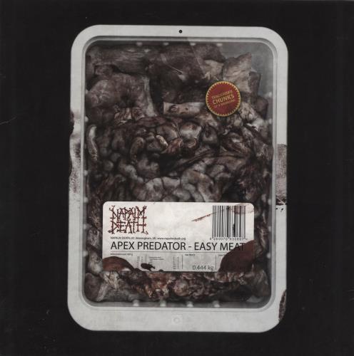 Napalm Death Apex Predator - Easy Meat picture disc LP (vinyl picture disc album) German NAPPDAP811862