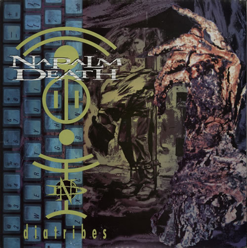 Napalm Death Diatribes 10" vinyl single (10 inch record) UK NAP10DI573397