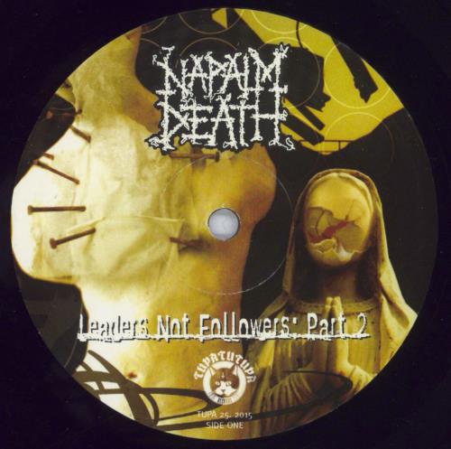 Napalm Death Leaders Not Followers: Part 2 vinyl LP album (LP record) Spanish NAPLPLE832868