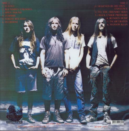 Napalm Death Stress Related vinyl LP album (LP record) German NAPLPST832987
