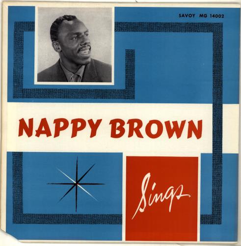 Nappy Brown Sings vinyl LP album (LP record) US NHPLPSI614660