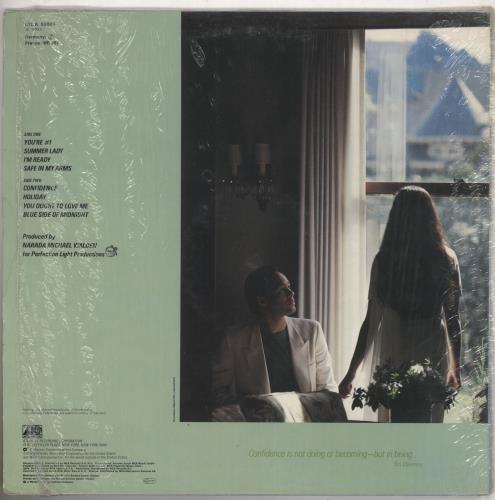 Narada Michael Walden Confidence vinyl LP album (LP record) German NMWLPCO740488