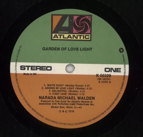Narada Michael Walden Garden Of Love Light vinyl LP album (LP record) UK NMWLPGA333506