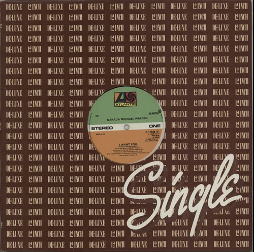 Narada Michael Walden I Want You 12" vinyl single (12 inch record / Maxi-single) UK NMW12IW632849