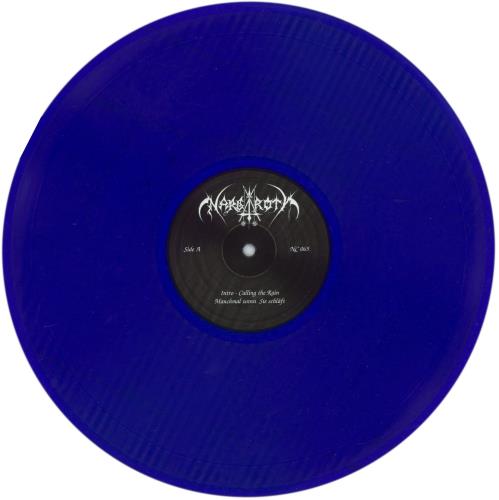 Nargaroth Geliebte Des Regens - Blue Vinyl 2-LP vinyl record set (Double LP Album) German 7EY2LGE868704