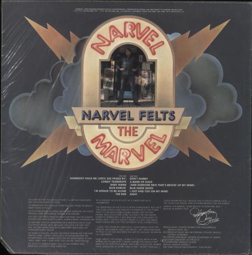 Narvel Felts Narvel The Marvel vinyl LP album (LP record) US NVFLPNA699802