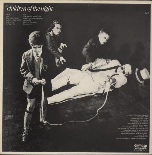 Nash The Slash Children Of The Night vinyl LP album (LP record) UK NSLLPCH499491