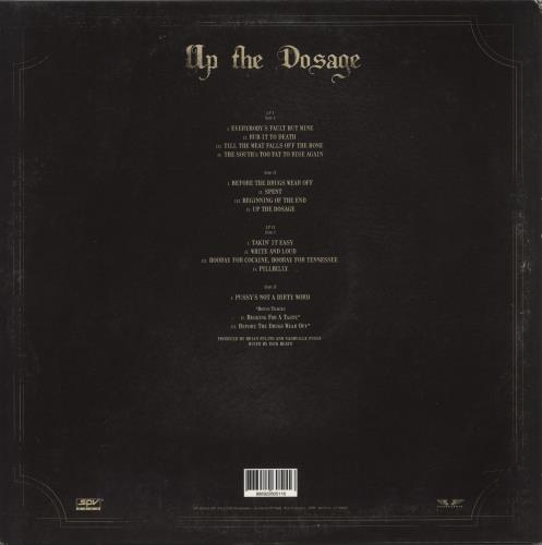 Nashville Pussy Up The Dosage - Clear Vinyl 2-LP vinyl record set (Double LP Album) German NN42LUP878450