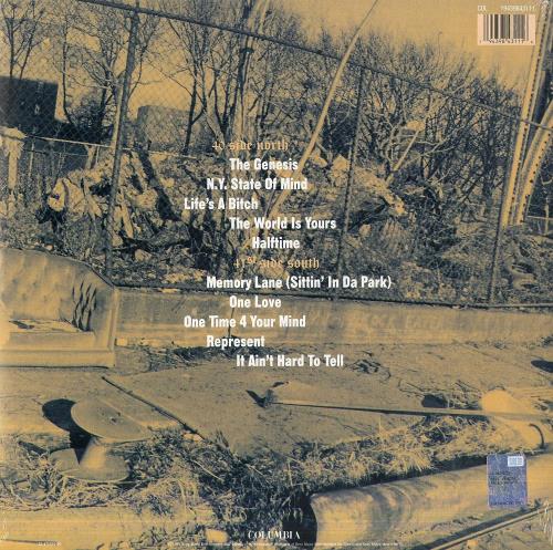 Nas Illmatic - Transparent Clear Vinyl - Sealed vinyl LP album (LP record) UK N-SLPIL855342