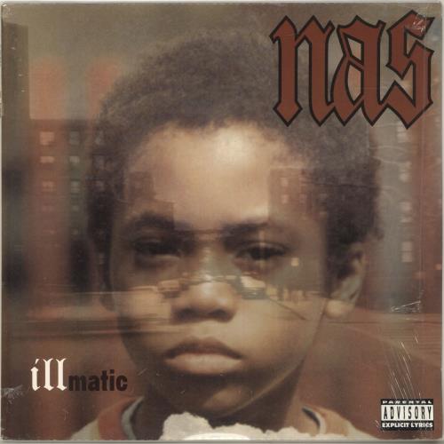 Nas Illmatic - Shrink US vinyl LP album (LP record) (700800)