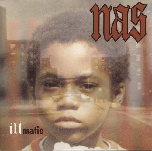 Nas Illmatic vinyl LP album (LP record) UK N-SLPIL867848