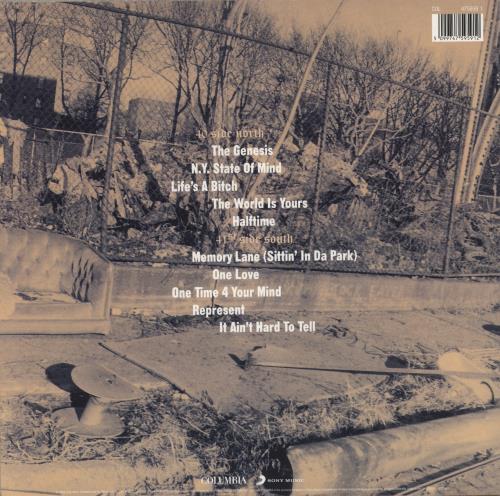 Nas Illmatic vinyl LP album (LP record) UK N-SLPIL867848