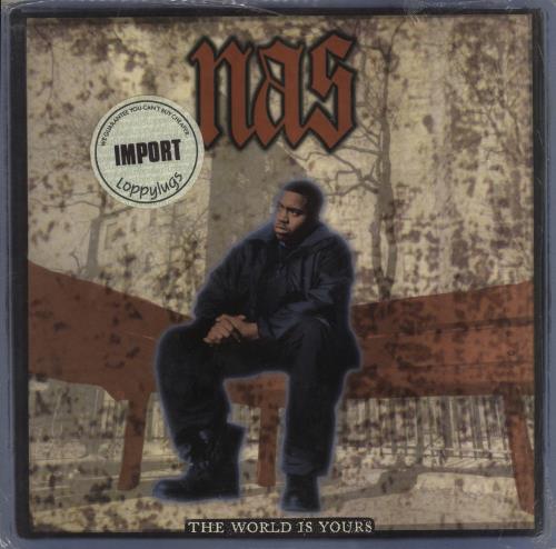 Nas The World Is Yours 12" vinyl single (12 inch record / Maxi-single) US N-S12TH886225