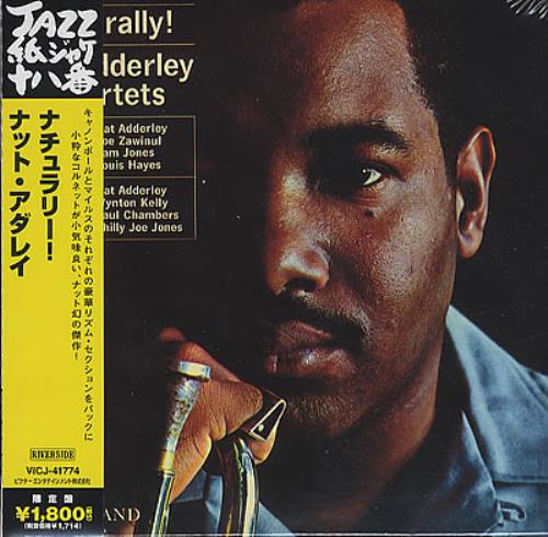 Nat Adderley Naturally! CD album (CDLP) Japanese NDLCDNA372712