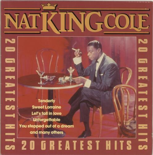 Nat King Cole 20 Greatest Hits vinyl LP album (LP record) UK NKCLPGR691527