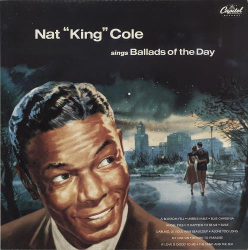 Nat King Cole Ballads Of The Day vinyl LP album (LP record) UK NKCLPBA887788