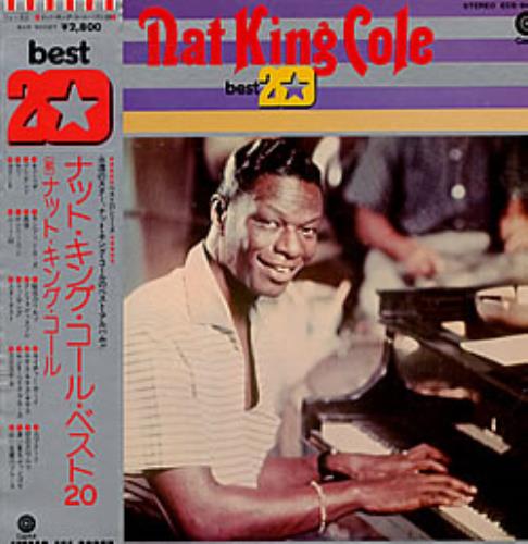 Nat King Cole Best 20 vinyl LP album (LP record) Japanese NKCLPBE218853
