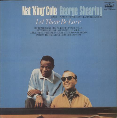 Nat King Cole Let There Be Love vinyl LP album (LP record) UK NKCLPLE523022