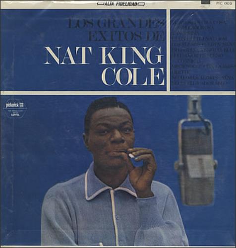 Nat King Cole Los Grandes Exitos De Nat King Cole vinyl LP album (LP record) Mexican NKCLPLO376595