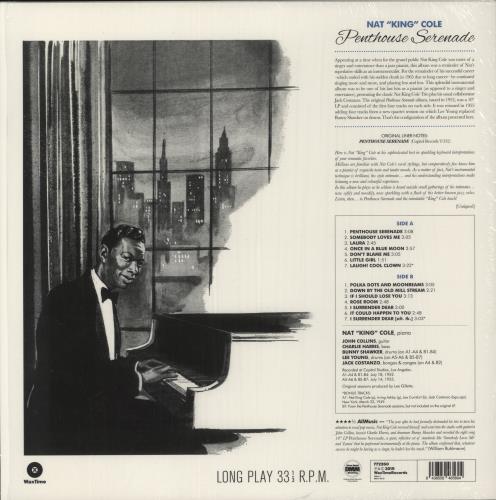 Nat King Cole Penthouse Serenade - 180gm Vinyl - Shrink vinyl LP album (LP record) UK NKCLPPE871041