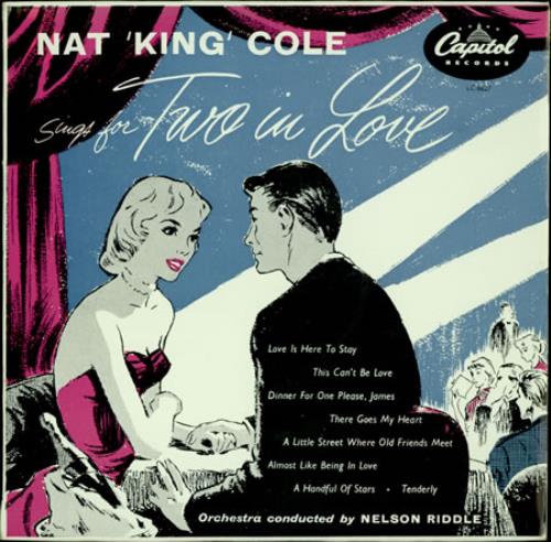 Nat King Cole Sings For Two In Love 10" vinyl single (10 inch record) UK NKC10SI387197