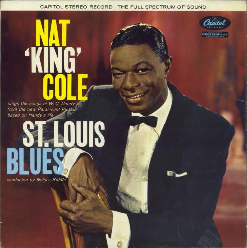 Nat King Cole St. Louis Blues vinyl LP album (LP record) UK NKCLPST814087
