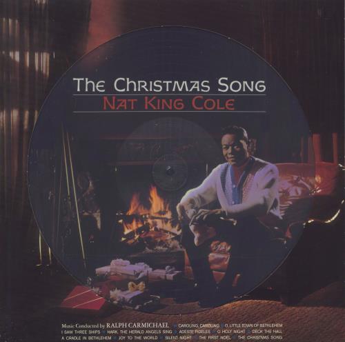 Nat King Cole The Christmas Song picture disc LP (vinyl picture disc album) UK NKCPDTH806630