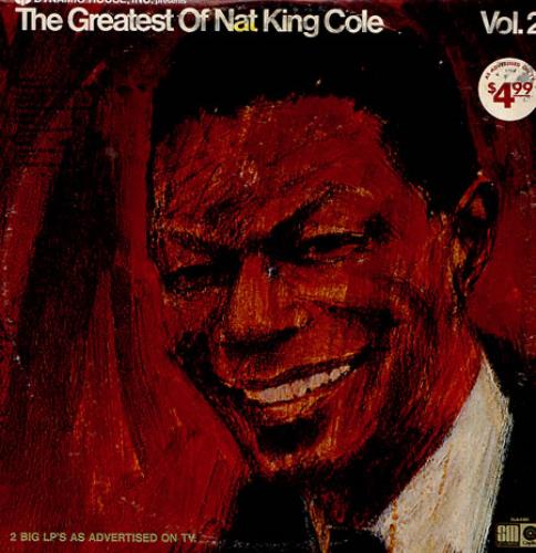Nat King Cole The Greatest Of Nat King Cole 2-LP vinyl record set (Double LP Album) US NKC2LTH345971