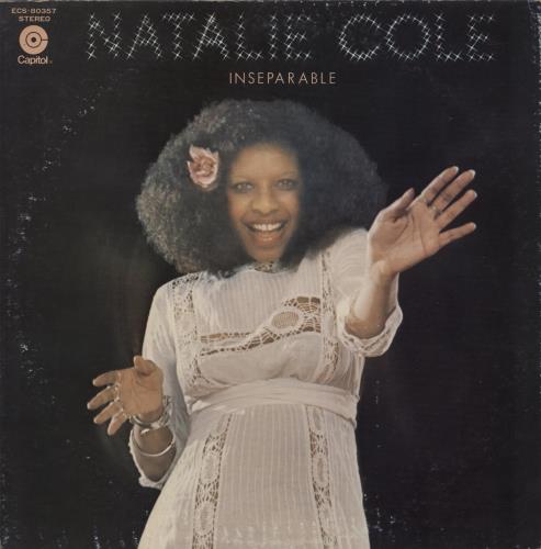 Natalie Cole Inseparable vinyl LP album (LP record) Japanese NCOLPIN884286