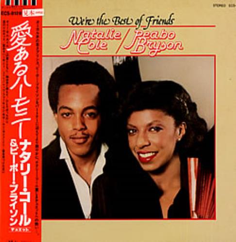 Natalie Cole We're The Best Of Friends vinyl LP album (LP record) Japanese NCOLPWE218851