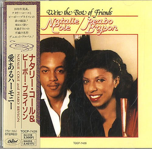 Natalie Cole We're The Best Of Friends CD album (CDLP) Japanese NCOCDWE618126