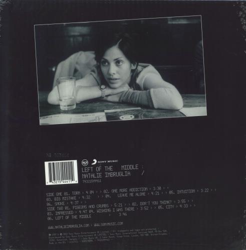 Natalie Imbruglia Left Of The Middle - 180gm Blue vinyl vinyl LP album (LP record) UK NTLLPLE803592