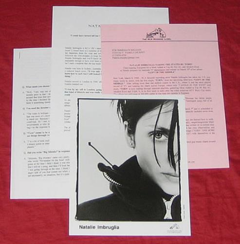 Natalie Imbruglia Left Of The Middle media press pack US NTLPPLE137177