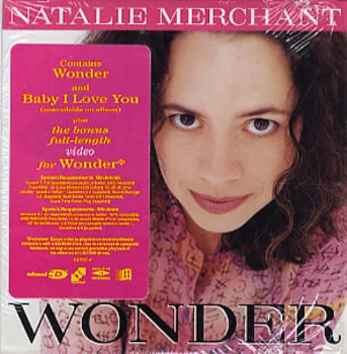 Natalie Merchant Wonder CD single (CD5 / 5") US NATC5WO61935