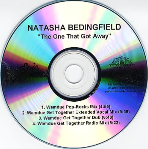 Natasha Bedingfield The One That Got Away CD-R acetate US NBDCRTH359251