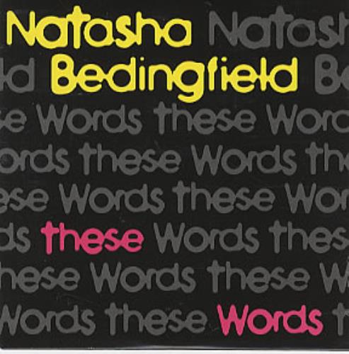 Natasha Bedingfield These Words CD single (CD5 / 5") UK NBDC5TH306093