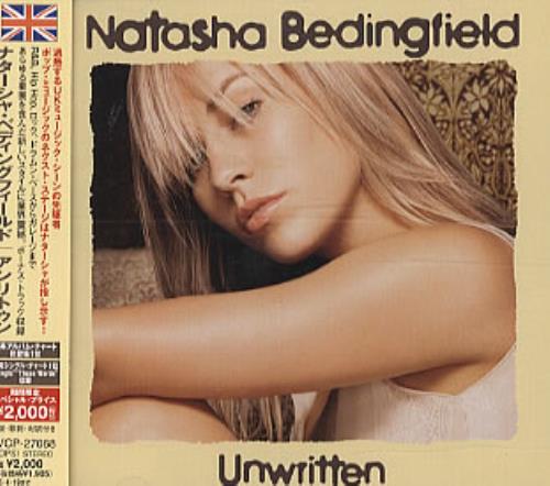 Natasha Bedingfield Unwritten CD album (CDLP) Japanese NBDCDUN312369