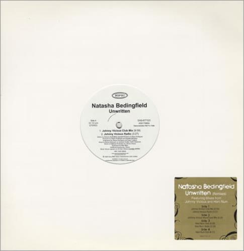 Natasha Bedingfield Unwritten 12" vinyl single (12 inch record / Maxi-single) US NBD12UN383308