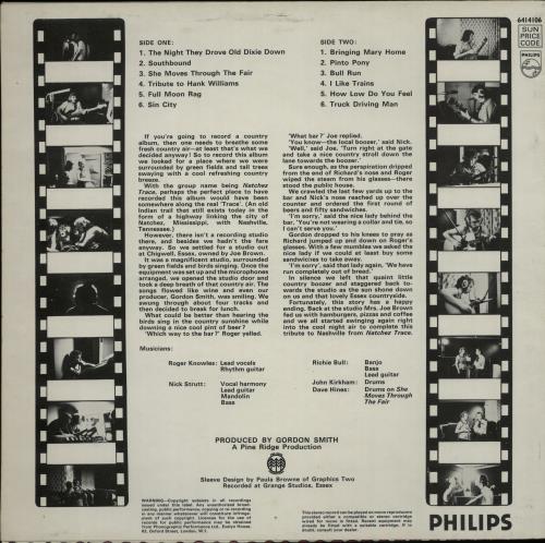 Natchez Trace From Natchez To Nashville vinyl LP album (LP record) UK OD-LPFR648980