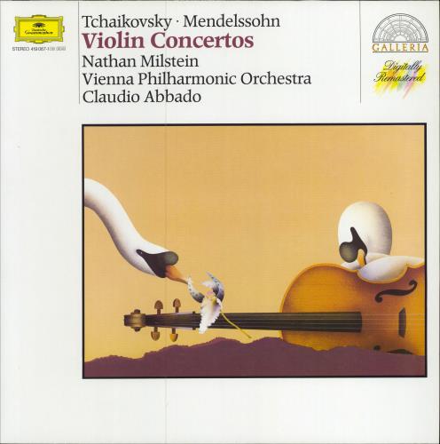 Nathan Milstein Tchaikovsky / Mendelssohn Violin Concertos vinyl LP album (LP record) German N27LPTC780111